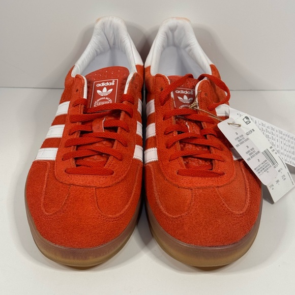 Shoes | Adidas Womens Gazelle Indoor Hq8718 Bold Orange Footwear White Gum  Size 115 | Poshmark